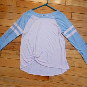 Wallflower Baseball Tee style Shirt (LG)